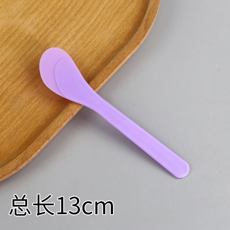 Wholesale facial mask applicator spatula set: plastic beauty mixing, stirring, scraping, and smoothing tools for face, body, and eye creams - crescent shaped spoons included