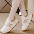 2025 spring/autumn new plus size casual breathable lightweight versatile height increasing chunky sole athletic running shoes women's shoes 5115
