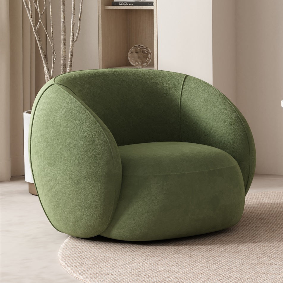 Beauty salon rest area sales department negotiation single sofa round table combination b&b balcony sofa chair living room