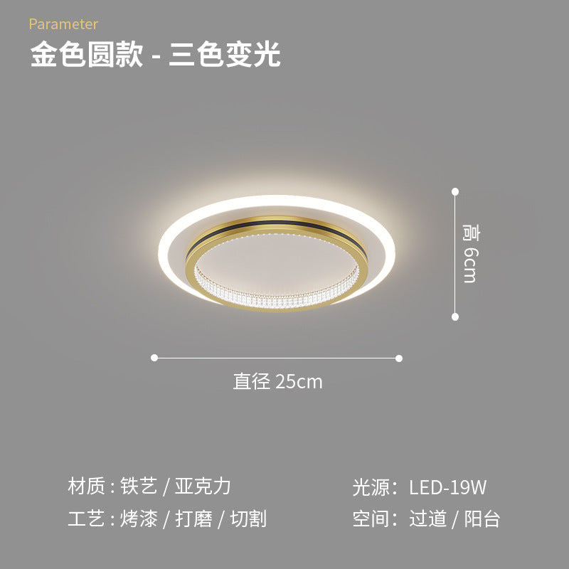 [Strict selection] Aisle light corridor light led ceiling light Internet celebrity explosion balcony creative personality Nordic lamps