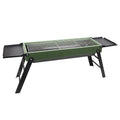 304 stainless steel bbq grill - portable folding mini grill for home use, outdoor charcoal grill with mesh rack
