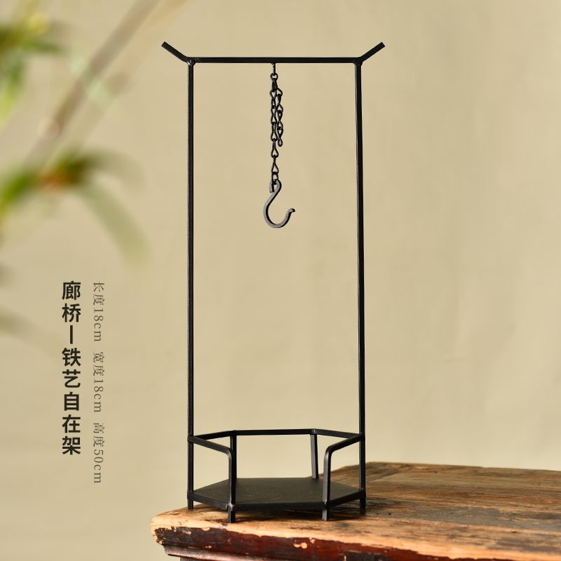 Stove tea kettle suit complete set of cast iron charcoal stove liangyi hook charcoal stove boiling water ceramic for home teapot handle kettle