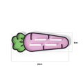 Authentic cartoon carrot storage organizer - multifunctional draining, non-slip, and heat-resistant mat for kitchen stovetops