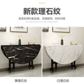 Foldable table home coffee table foldable movable dining table small apartment 70% off table round table living room large round table