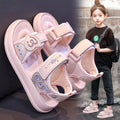 Girls' sandals: new  summer collection - soft-soled princess sandals for kids, non-slip beach sandals for girls