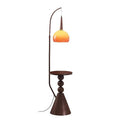 American retro fishing floor lamp living room sofa side storage rack coffee table grapefruit lamp medieval style bedroom bedside lamp