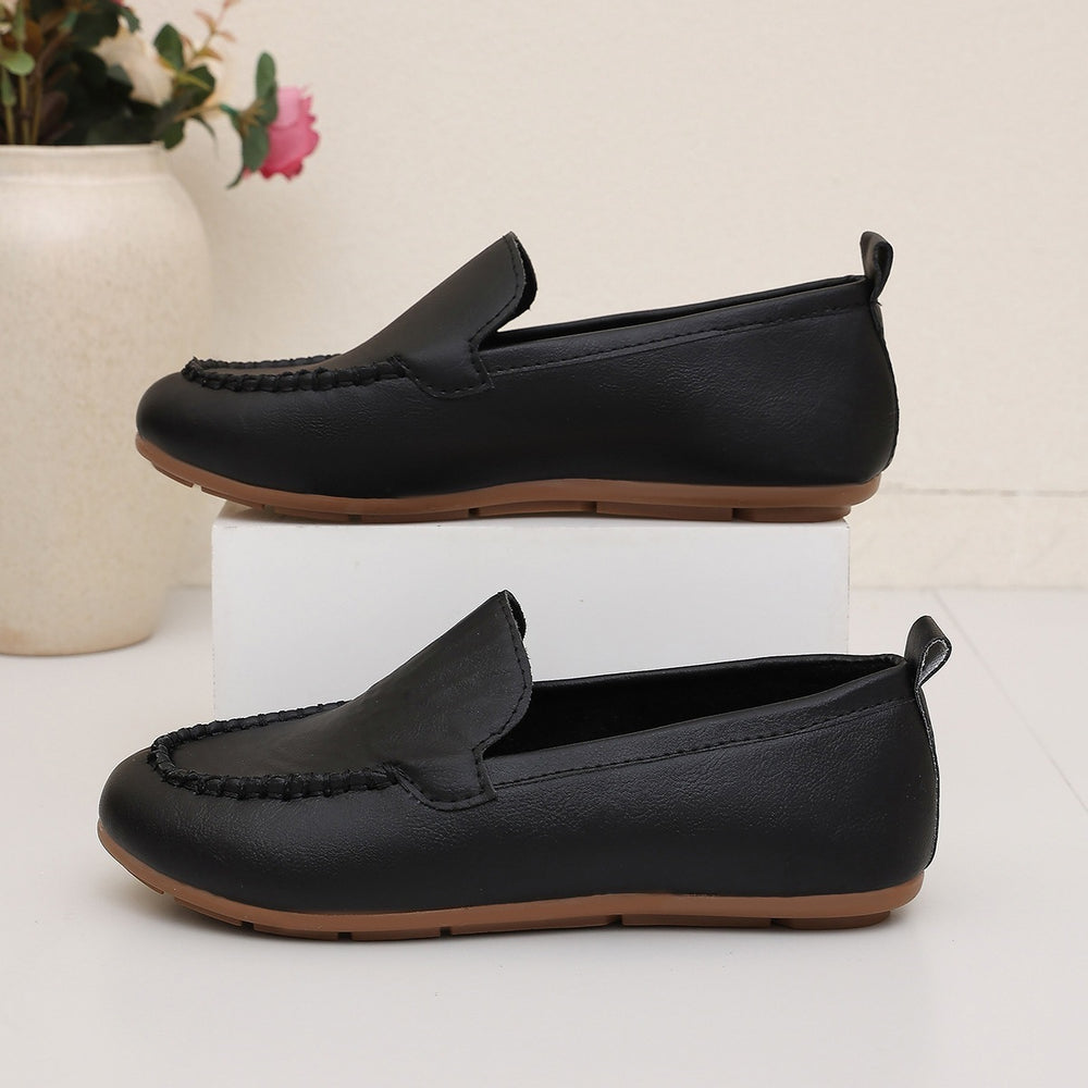 flat bottom retro lazy flatsautumnew arrivalexportplaidplus size slip-on beanie shoes for women