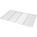 Stainless steel footed cooling net, flat barbecue net, oven net rack, bread baking water filter rack, oil drain net 60x40cm