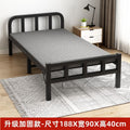Folding bed single bedfor home rental hard bed adult dormitory simple bed portable iron bed companion bed extra bed