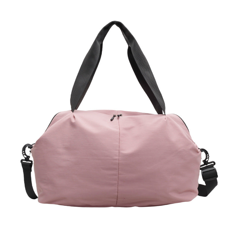 New women's yoga fitness bag casual wet and dry separation swimming bag large capacity short business trip light travel bag