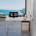 Student home writing computer desk desktop workstation bedroom simple office desk with drawer study table