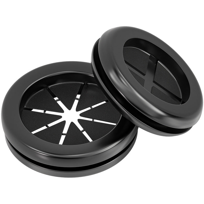 Double-sided protective coil environmentally friendly rubber rice-shaped open-hole protective coil distribution box outlet hole sheath dust-proof coil
