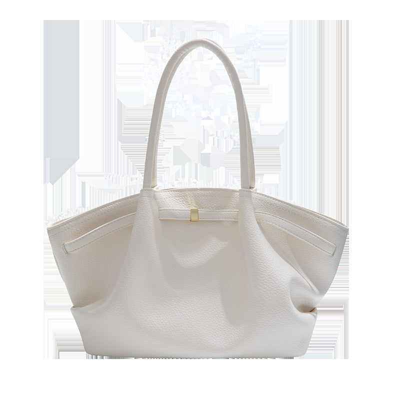 large-capacity tote bag for women 2025 autumn new arrivaltrendyeasiest for matchniche style shoulder bag classy texture armpit bag