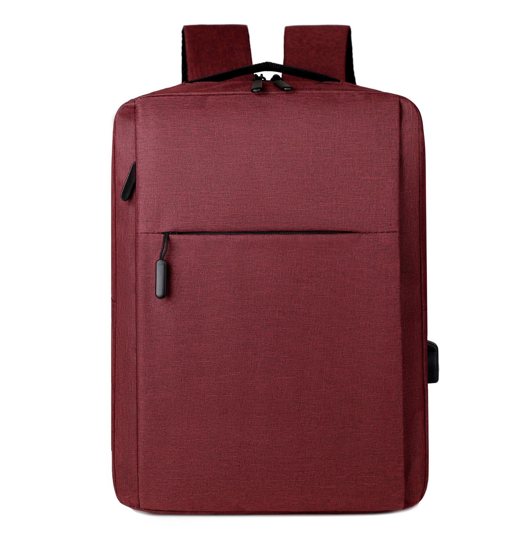 New backpack men's business computer bag USB leisure bag school bag sports travel bag gift bag printed logo