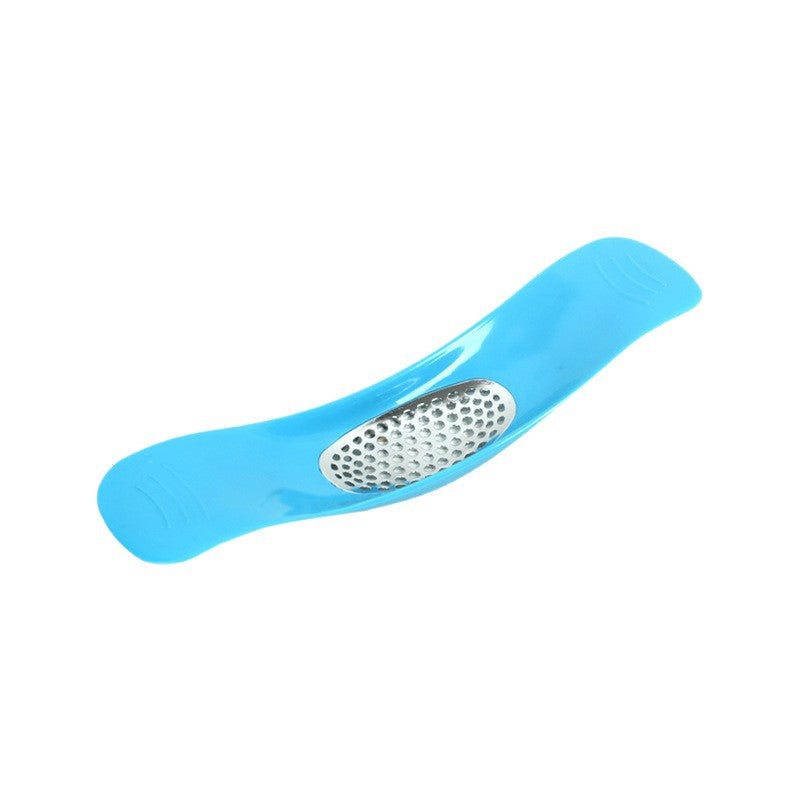 Curved garlic press multifunctional manual garlic masher garlic twister kitchen garlic grinder garlic crusher cross-border hot selling