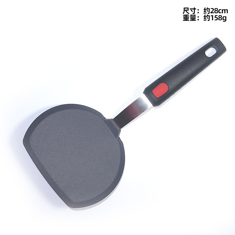 Customized silicone cooking utensils, teppanyaki cooking shovel, non-stick pan silicone spatula, pancake tamakiyaki shovel