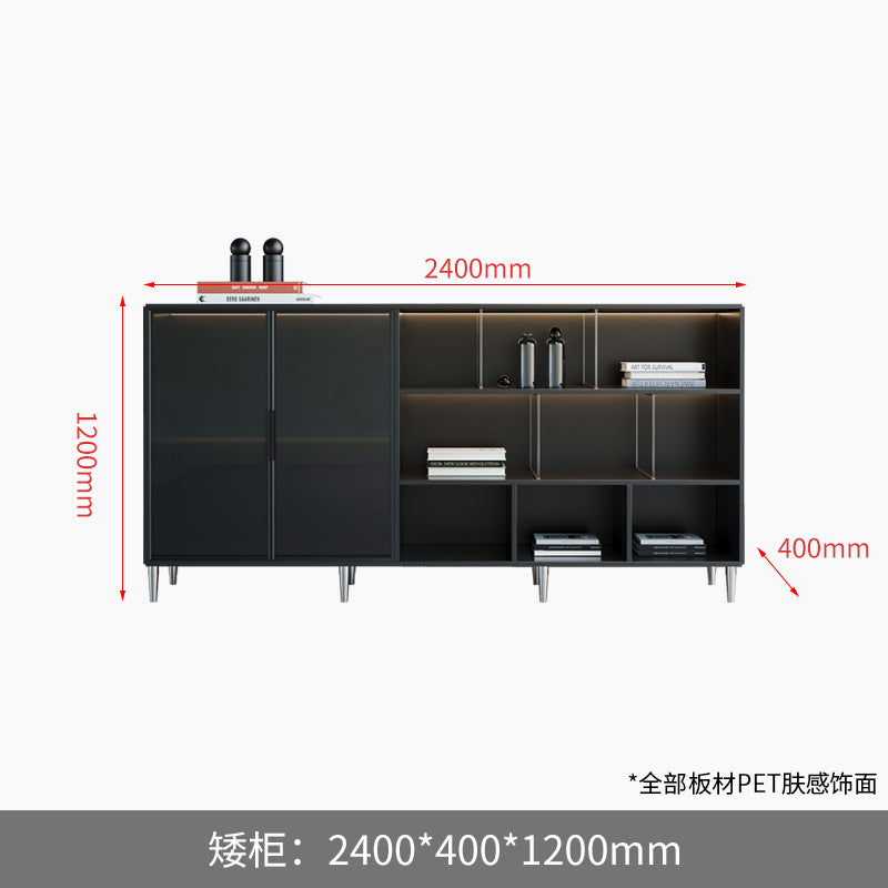 Luxury office desk and chair set - designer executive desk, minimalist ceo desk, manager desk, executive office furniture