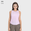Luxtre new moisture-wicking, breathable, loose-fit yoga top - cooling sports tank top dss058