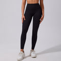 European and american new high-waisted peach lift yoga leggings - cloud-soft, butt-lifting, seamless workout tights