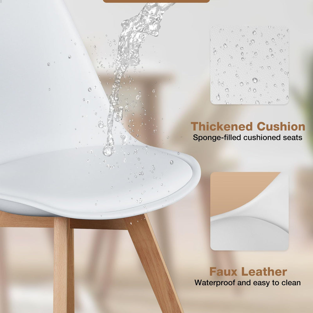 Dining chair eames chair tulip light luxury classy dining chair mail order packaging cross-border export chair