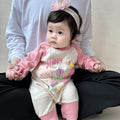 Newborn & infant autumn rompers: adorable bunny onesies for baby girls - cute & cozy newborn clothing