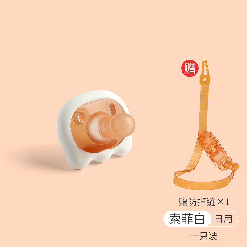 Baby pacifier 0-3-6 months newborn infant soothing sleep aid realistic nipple anti-colic