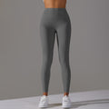 Big sale no embarrassing line high waist sports tights thickened thin velvet nude yoga pants hip lift leg lengthening fitness pants