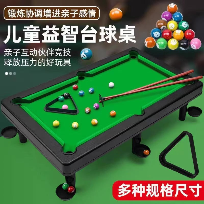 Billiards table kidsfor home billiards boy small billiards family interactive game birthday gift kids educational toy
