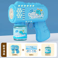 Fully automatic electric bubble gun series - gatling bubble machine, rocket space rabbit, night market stall, children's toy