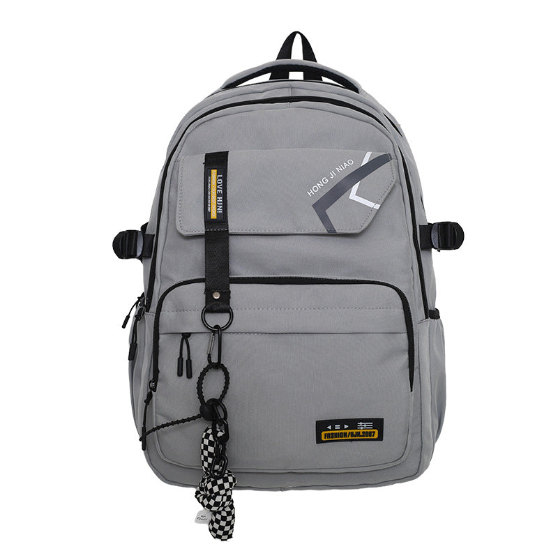 New backpack men's large-capacity outdoor leisure travel bag computer bag men's backpack student schoolbag delivery