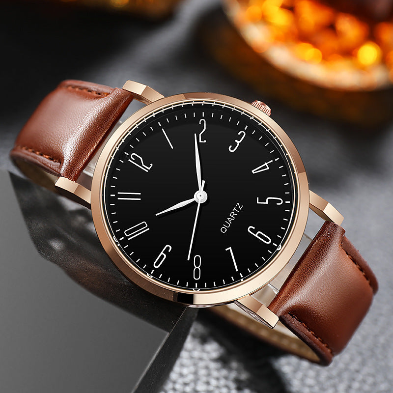 watch men's casual business belt men's watch douyin live broadcast one-piece dropshipping manufacturer watch watch