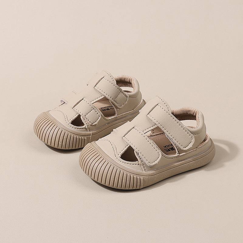 Summer new arrivals: soft-soled, non-slip sandals for toddlers (boys & girls), perfect for first steps, ages 1-3.5 years. ideal as beach shoes for babies