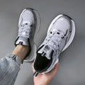 Men's shoes 2026 new summer breathable mesh casual sneakers men's versatile chunky sole trendy shoes height increasing dad shoes