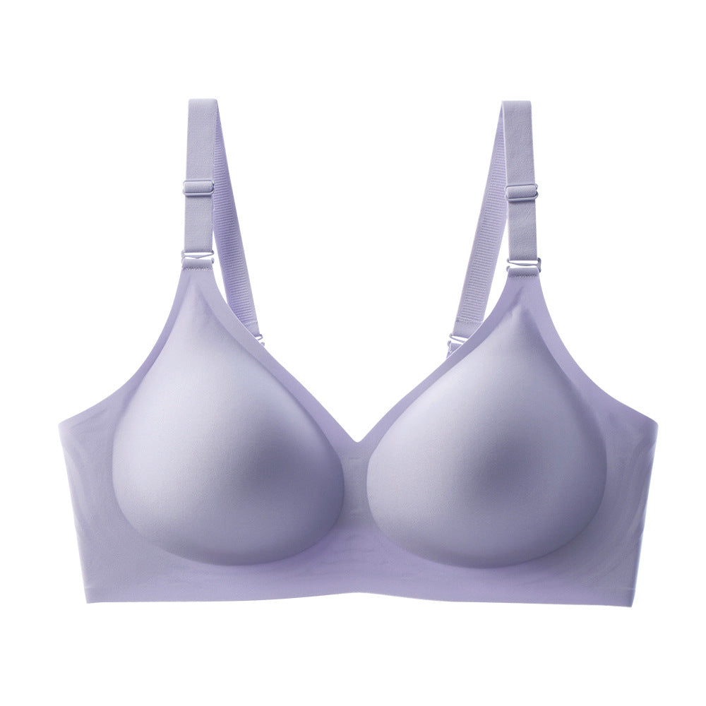 foreign trade wholesale women's seamless bra push-up push-up to collect secondary breasts to prevent sagging fashionplus size bra
