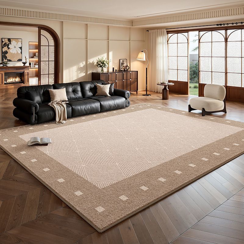 Distributed carpet living room crystal velvet thickenedwaterproof anti-fouling for home bedroom sofa coffee table floor mat large area full paving