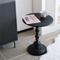 Scandinavian modern casual corner table living room for home coffee table iron bedside balcony retro round table sofa bedroom side cabinet