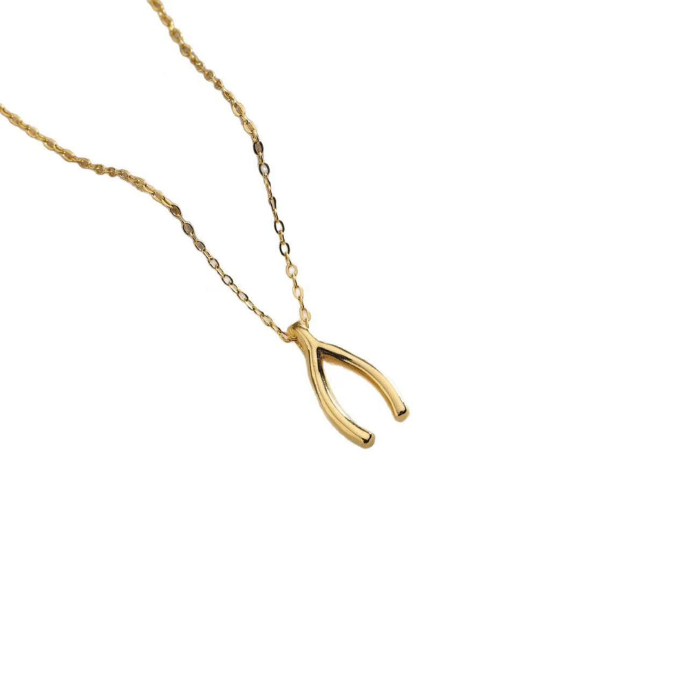creative new niche wish bone y-shaped necklace does not fade casualelegant daily easiest for match clavicle chain trendy