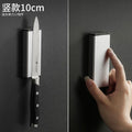 Stainless steel magnetic knife holder - no drilling required, magnetic knife rack, multifunctional kitchen wall mount, minimalist style