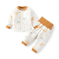 Babylon baby quilted intimatessuitkidsfall and winter bottom split autumn clothes thin cotton high waist belly protection autumn