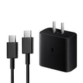 25w charger head, 45w compatible with samsung s8, s9, s10+, s20, s21, s22 ultra phone charging cable