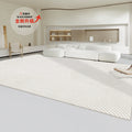Living room carpet cream style classyaccessible luxurycasual sofa coffee table blanket for home no-wash large area full floor mat