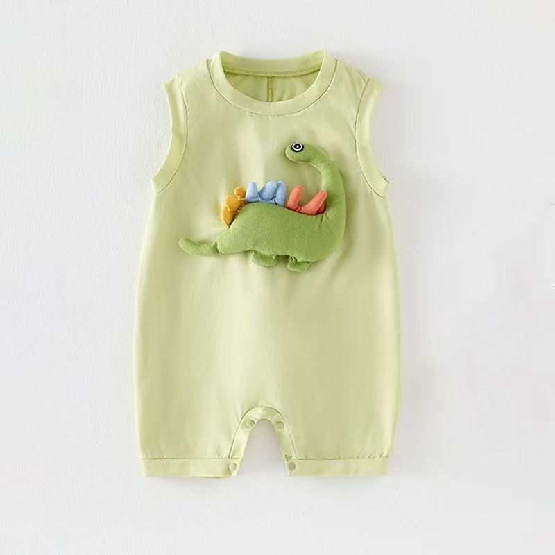 New summer baby super cute cartoon romper autumn unisex cartoon baby adorable onesie outfit