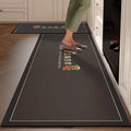 Kitchen floor mat non-slip oil-proof  new diatom mud wipeable no-wash special mat water-absorbent no-wash floor mat