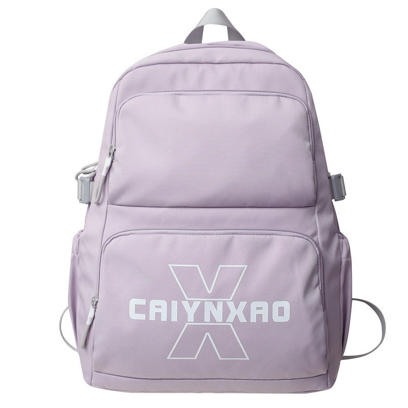 New Korean version of sweet college style versatile backpack small fresh Mori girl cute student schoolbag backpack