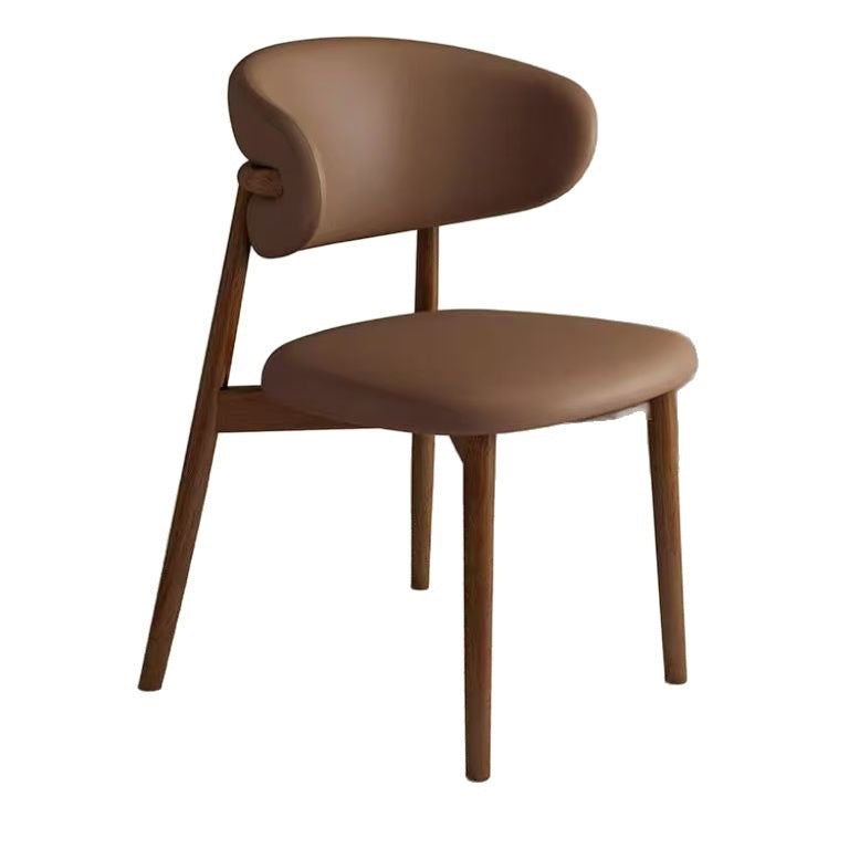 Iron dining chair for home modern casualplaid back chair scandinavian designer seat casual horn makeup chair