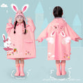 Kids' raincoat - new  design for boys and girls, ages 3-10. perfect for school, with backpack space