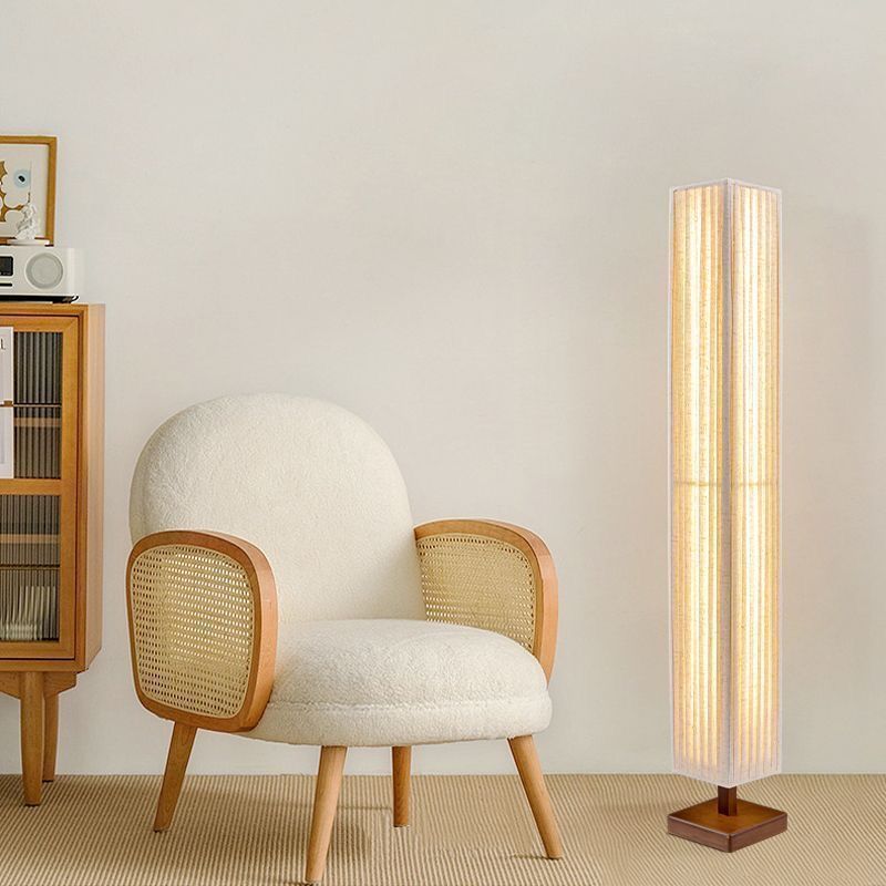 Wabi-sabi style chinoiserie floor lamp b&b living room normcore zen american retroaccessible luxury bedroom study vertical table lamp