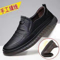 Men's spring new soft leather loafers business casual men's leather shoes slip-on tiktok viral hot seller