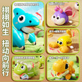 Baby crawling wind-up toy worm - educational toy for kids, wind-up mechanism, suitable for babies 1-2 years old, moving and running small animal toy (3)