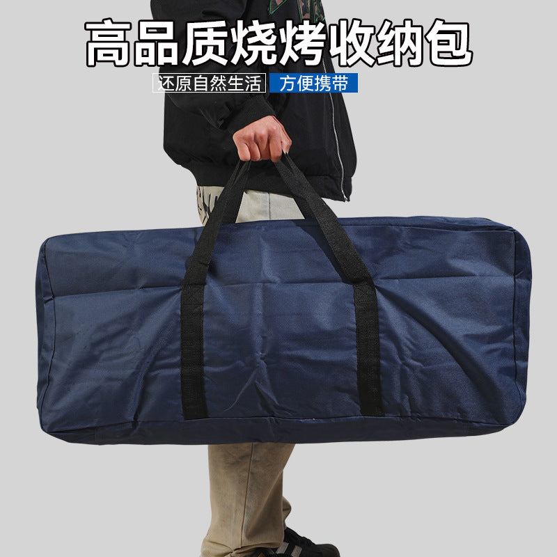 Bbq grill storage bag oxford cloth grill carrying case bbq accessories supplies tools outdoor travel portable bag